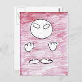 Abscences is niets briefkaart (Voorkant / Achterkant)