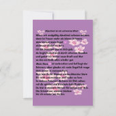 Abschieds Gedicht (Achterkant)