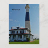 Absecon Lighthouse-New Jersey Briefkaart (Voorkant)