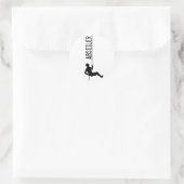 Abseiler Classic Round Sticker (Tas)