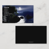 Absence de modèle de carte de visite de différends (Devant / Derrière)