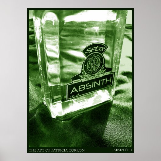 Absinth 1 poster (Voorkant)