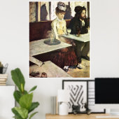 Absinthe, 1876 - Edgar Degas Poster (Thuiskantoor)