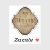 Absinthe Apothecary DC Sticker (Vel)