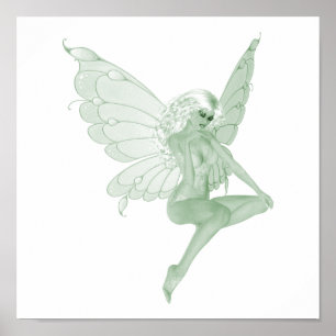 Absinthe Art Signature Green Fairy 1A Poster