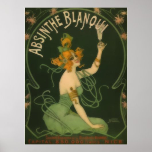 Absinthe Blanoui Poster (Voorkant)