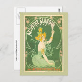 Absinthe Blanqui Nover Fine Art Briefkaart (Voorkant / Achterkant)