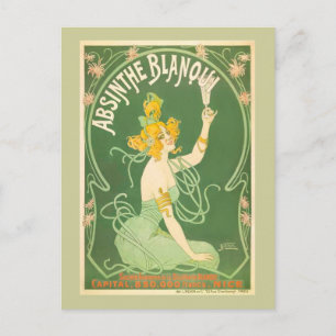 Absinthe Blanqui Nover Fine Art Briefkaart