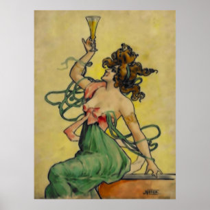 Absinthe Blanqui Nover Poster
