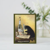  Absinthe Bourgeois Advertisement Briefkaart (Staand voorkant)