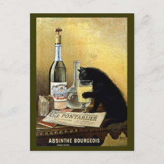 Absinthe Bourgeois Advertisement Briefkaart