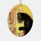 Absinthe Bourgeois Keramisch Ornament (Rechts)