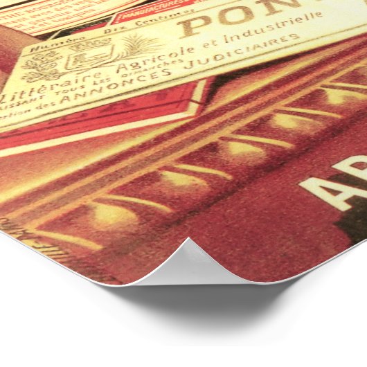 Absinthe Bourgeois Poster (Coin)