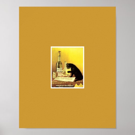 Absinthe-Bourgeois-Poster Poster (Voorkant)