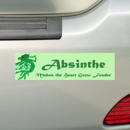 Absinthe Bumpersticker (Op auto)