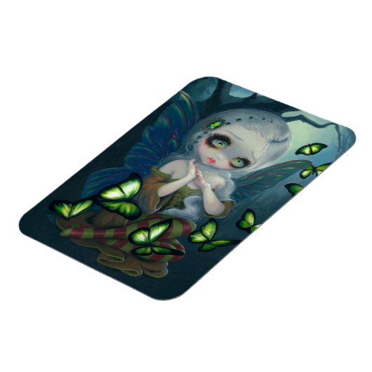 "Absinthe Butterflies" Flex Magnet Magneet (Linkerzijde)