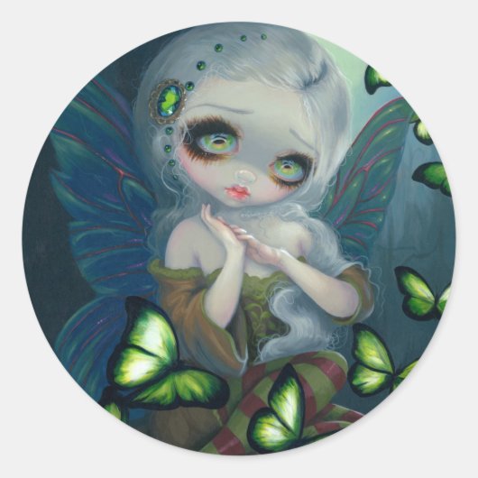 "Absinthe Butterflies" Sticker (Voorkant)