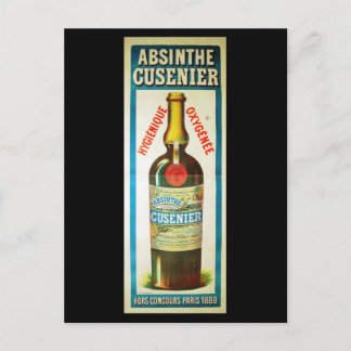 ABSINTHE CUSENIER BRIEFKAART