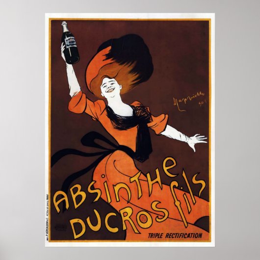 Absinthe Ducros Fils Poster (Devant)