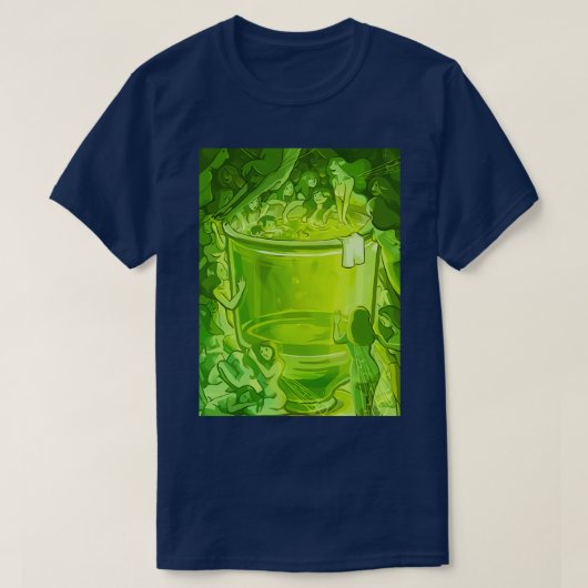 Absinthe fairies t-shirt (Design voorkant)