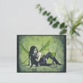 Absinthe Fairy Briefkaart (Staand voorkant)