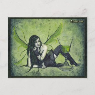 Absinthe Fairy Briefkaart