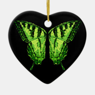 Absinthe Fairy Green Wings Keramisch Ornament