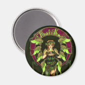 Absinthe Fairy Magnet Magneet (Voorkant / Achterkant)