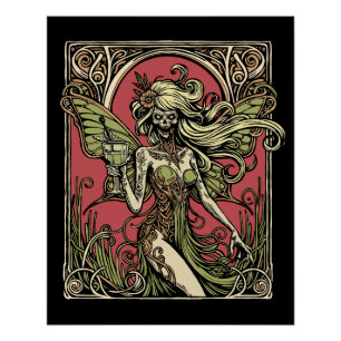 Absinthe Fairy Perfect Poster
