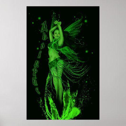 absinthe fairy poster (Voorkant)