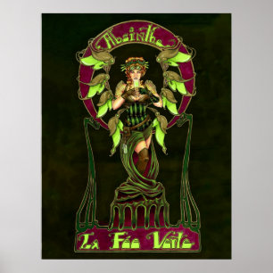 Absinthe Fairy Poster