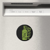 Absinthe-flessenzols Magneet (Insitu (Vaatwasser))