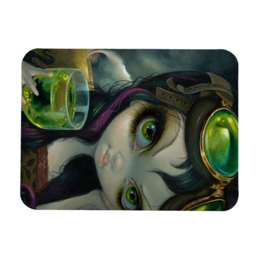 "Absinthe Goggles" Flex Magnet Magneet (Horizontaal)