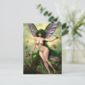 Absinthe Green Fairy Briefkaart (Staand voorkant)