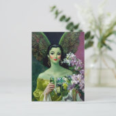 Absinthe Green Fairy Carte postale (Debout devant)
