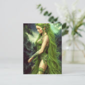 Absinthe Green Fairy Carte postale (Debout devant)