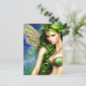 Absinthe Green Fairy Carte postale (Debout devant)