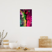 Absinthe Green Fairy Poster (Keuken)