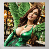 Absinthe Green Fairy Poster (Voorkant)