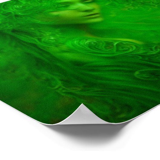 Absinthe Green Fairy Poster (Hoek)
