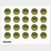 Absinthe  Green Fairy Ronde Sticker (Vel)