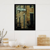 Absinthe House Bar Poster (Keuken)