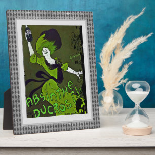 Absinthe in Green Vintage en Tabletop Fotoplaat
