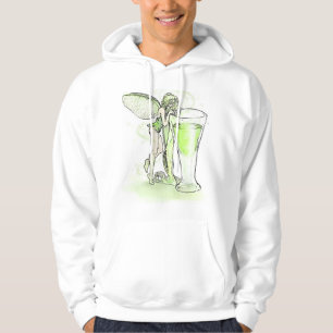Absinthe La Fee verte faire with Glass (geen tekst Hoodie