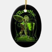 Absinthe La Fee verte faire with Glass Keramisch Ornament (Voorkant)