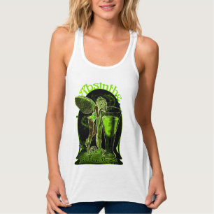 Absinthe La Fee verte faire with Glass Tanktop