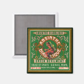  Absinthe Label Magnet Magneet (Voorkant / Achterkant)