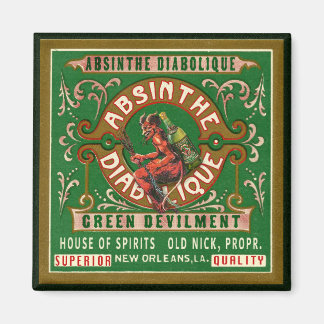  Absinthe Label Magnet Magneet