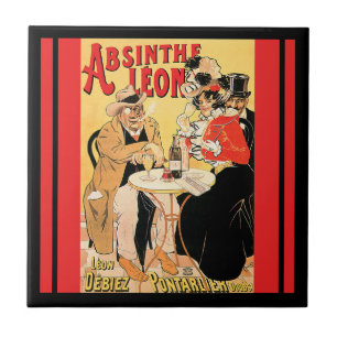 Absinthe Leon Tegeltje