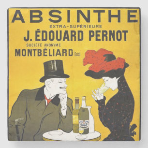 Absinthe Leonetto Cappiello  reclame Stenen Onderzetter